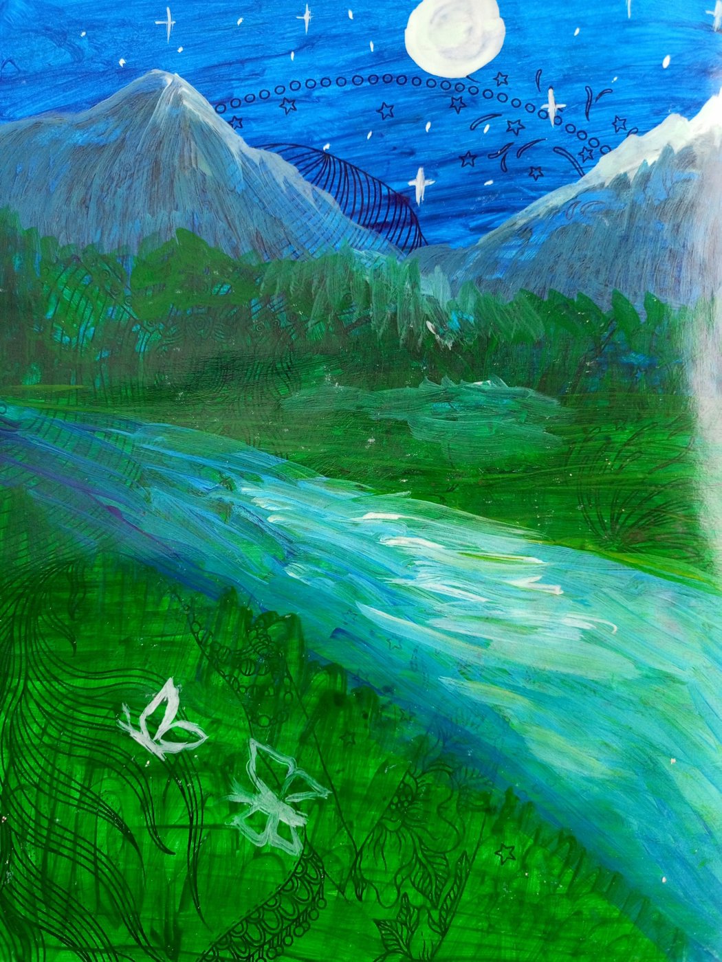 Немного переделанная иллюстрация от Ariel159000