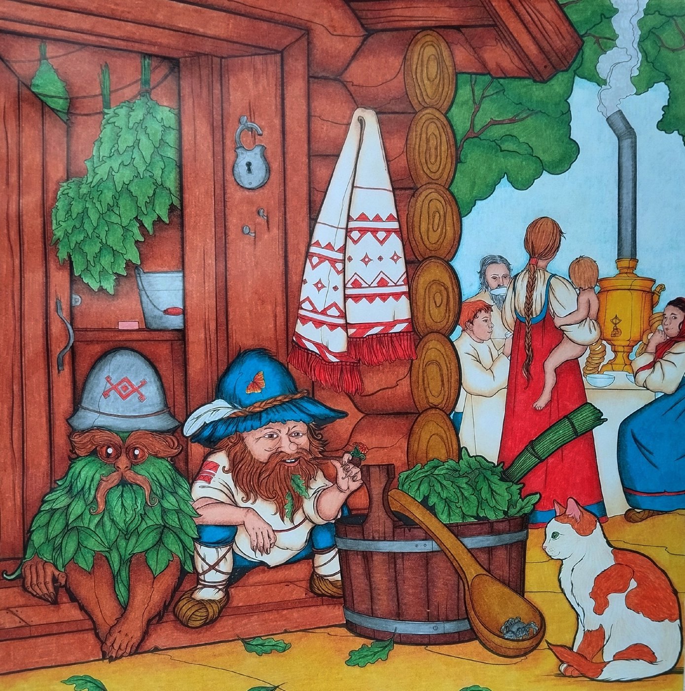 Работа от Daria_coloring_hobby