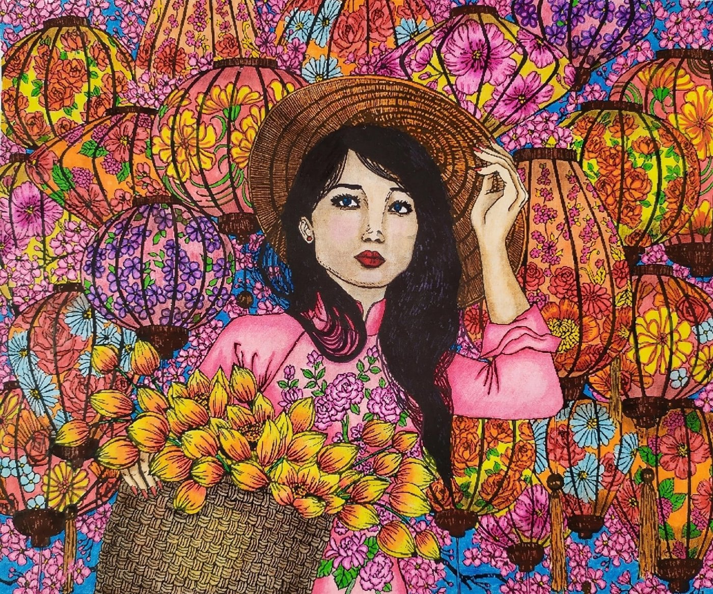 Работа от Daria_colloring_hobby