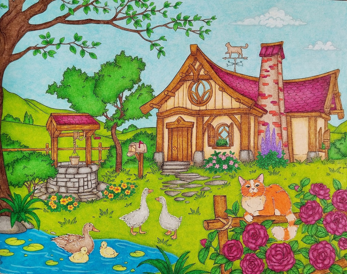 Работа от Daria_coloring_hobby