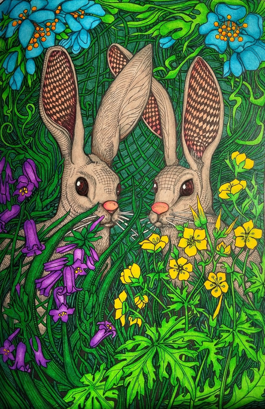 Работа от Daria_colloring_hobby