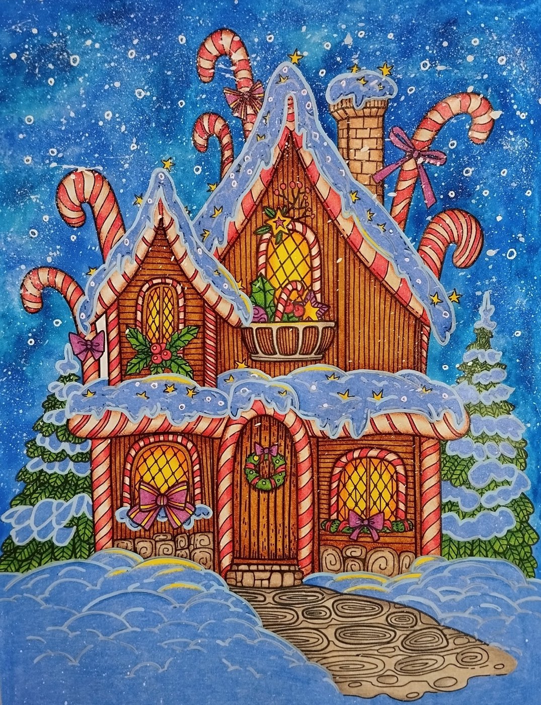 Работа от Daria_colloring_hobby