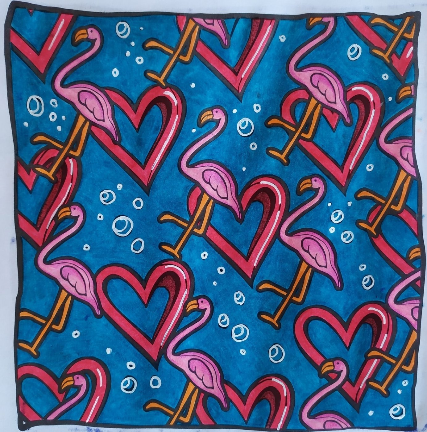 Работа от Daria_coloring_hobby