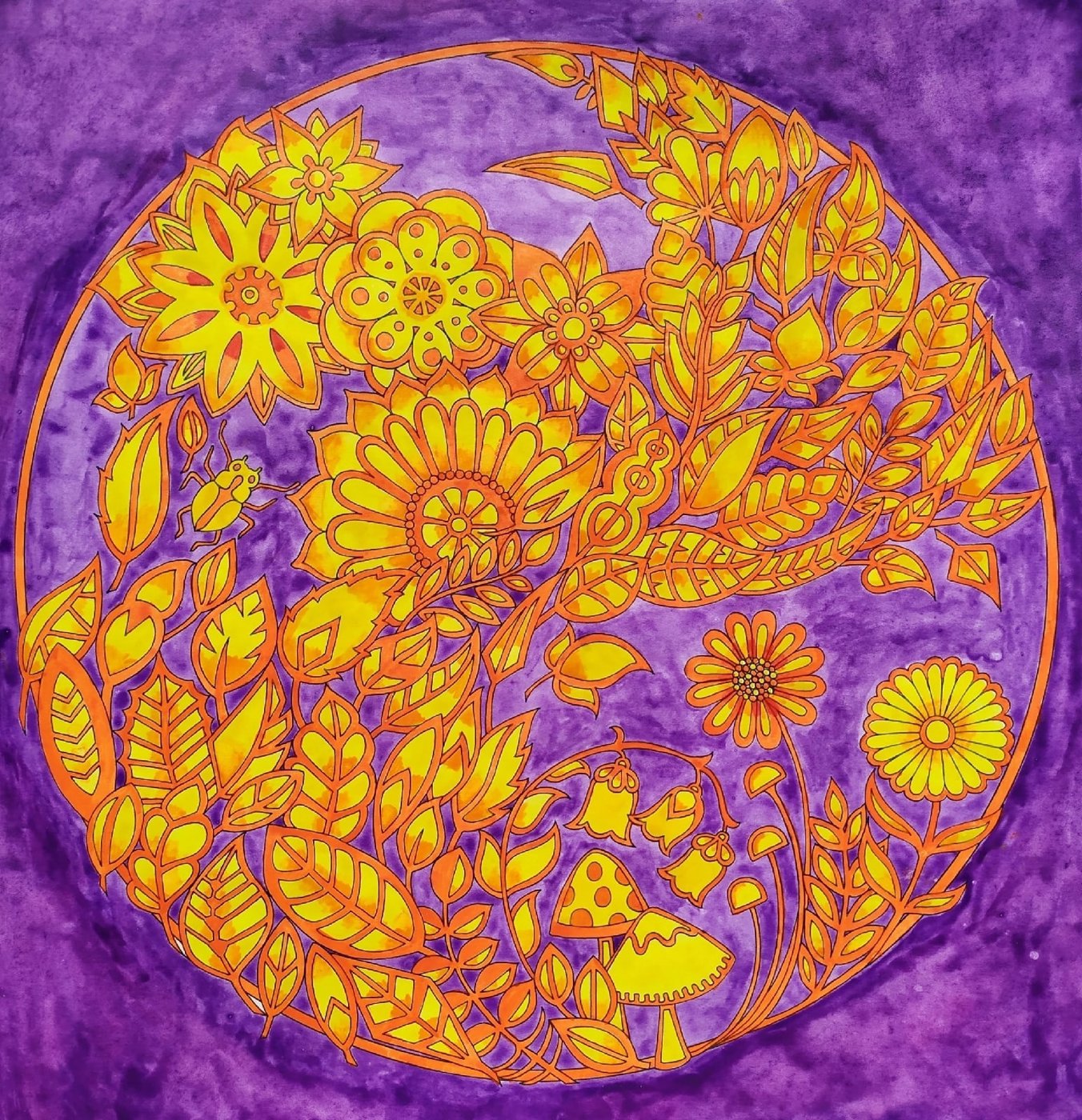 Работа от Daria_colloring_hobby