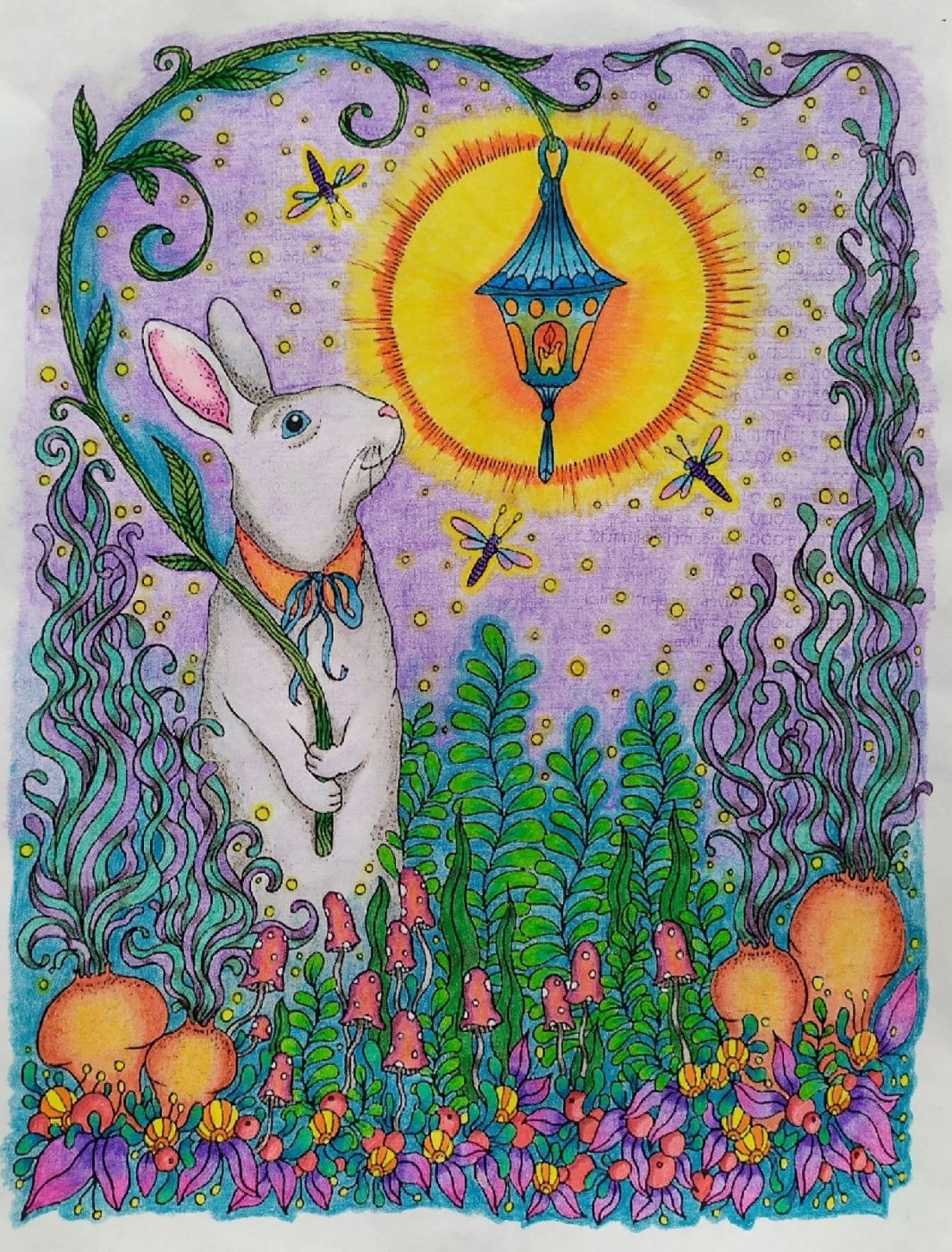 Работа от Daria_colloring_hobby