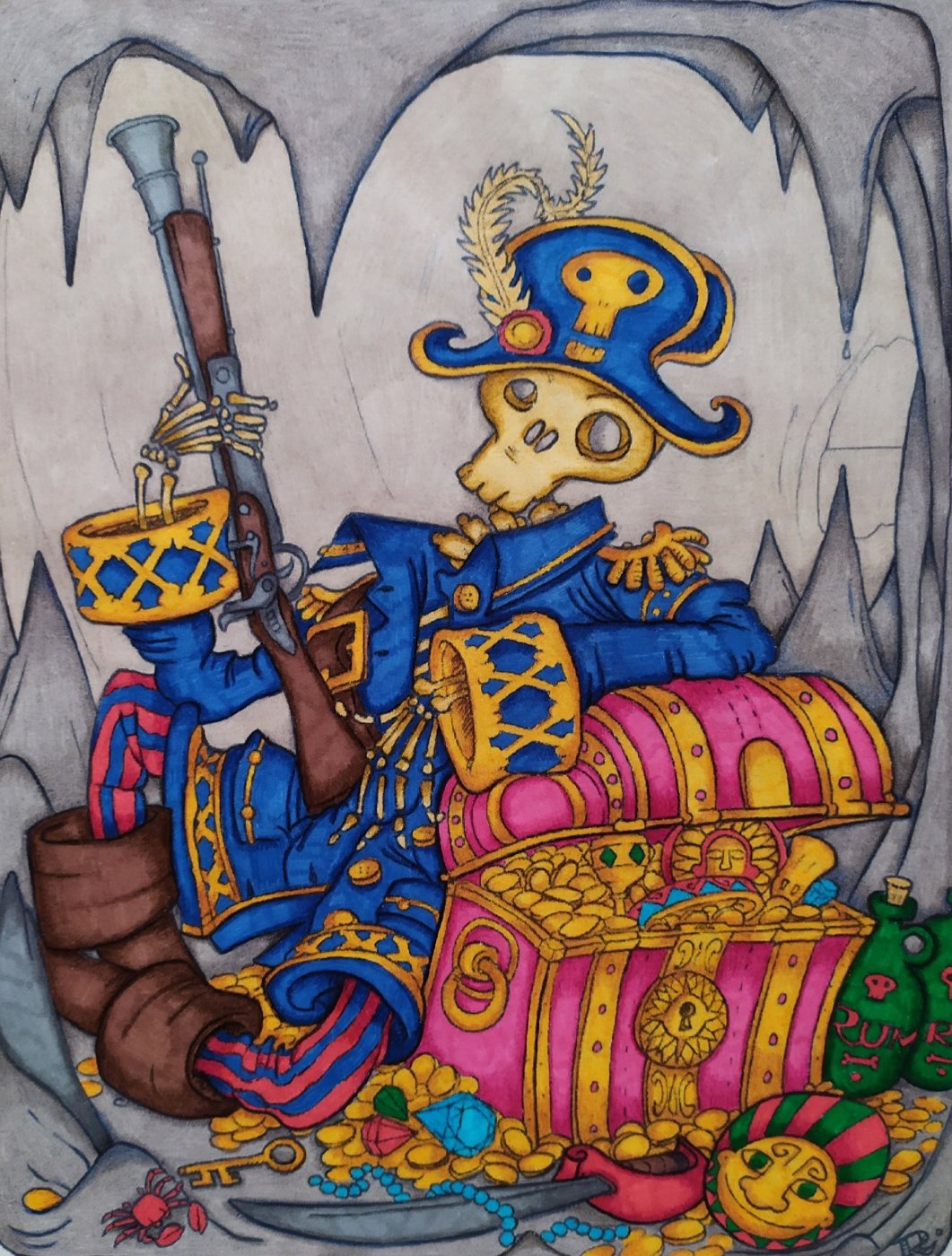 Работа от Daria_colloring_hobby