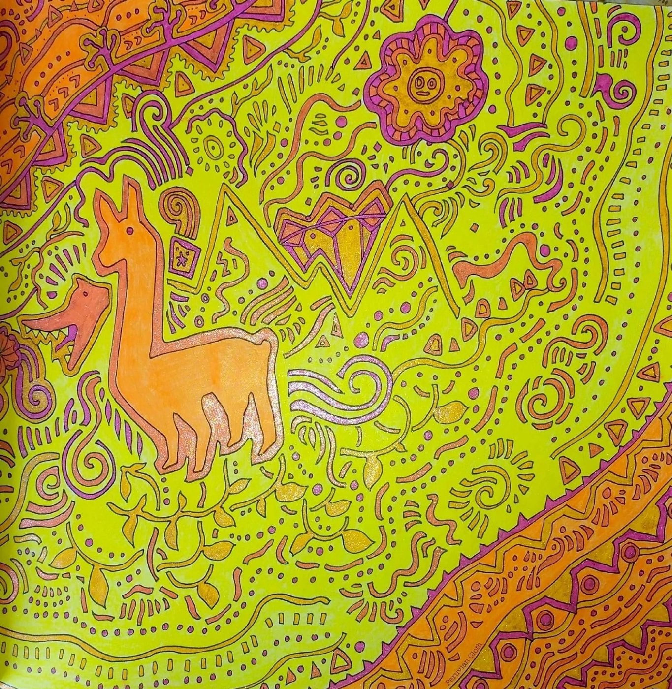 Работа от Daria_colloring_hobby