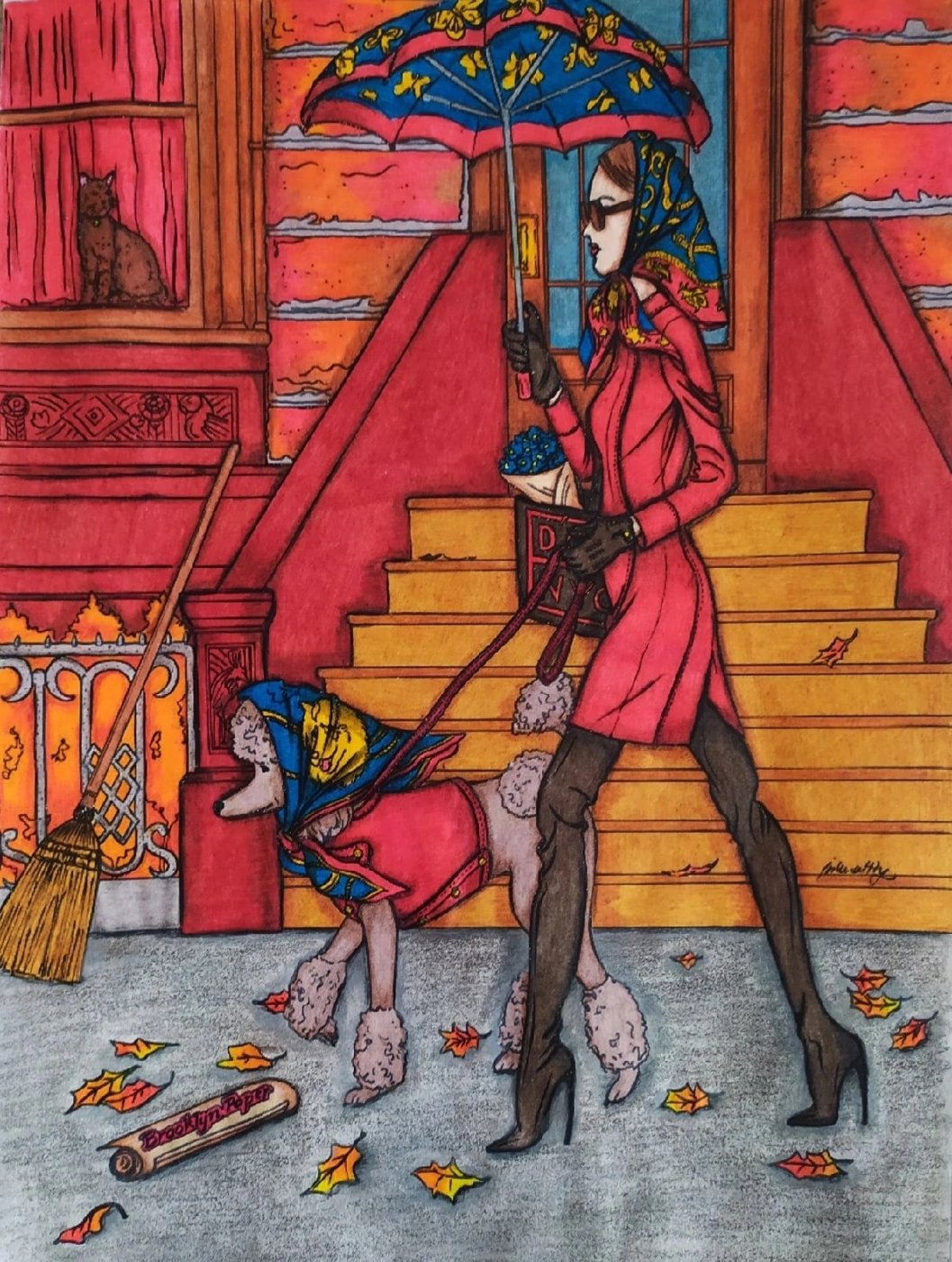 Работа от Daria_colloring_hobby