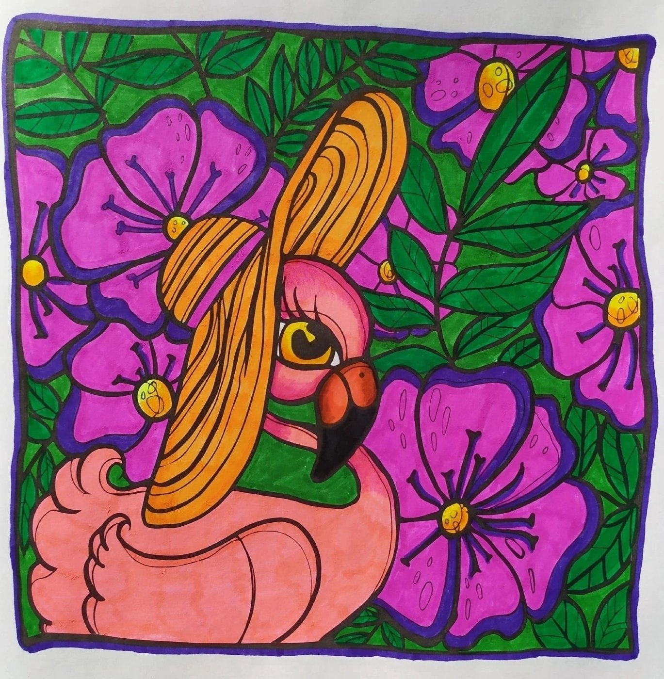 Работа от Daria_coloring_hobby