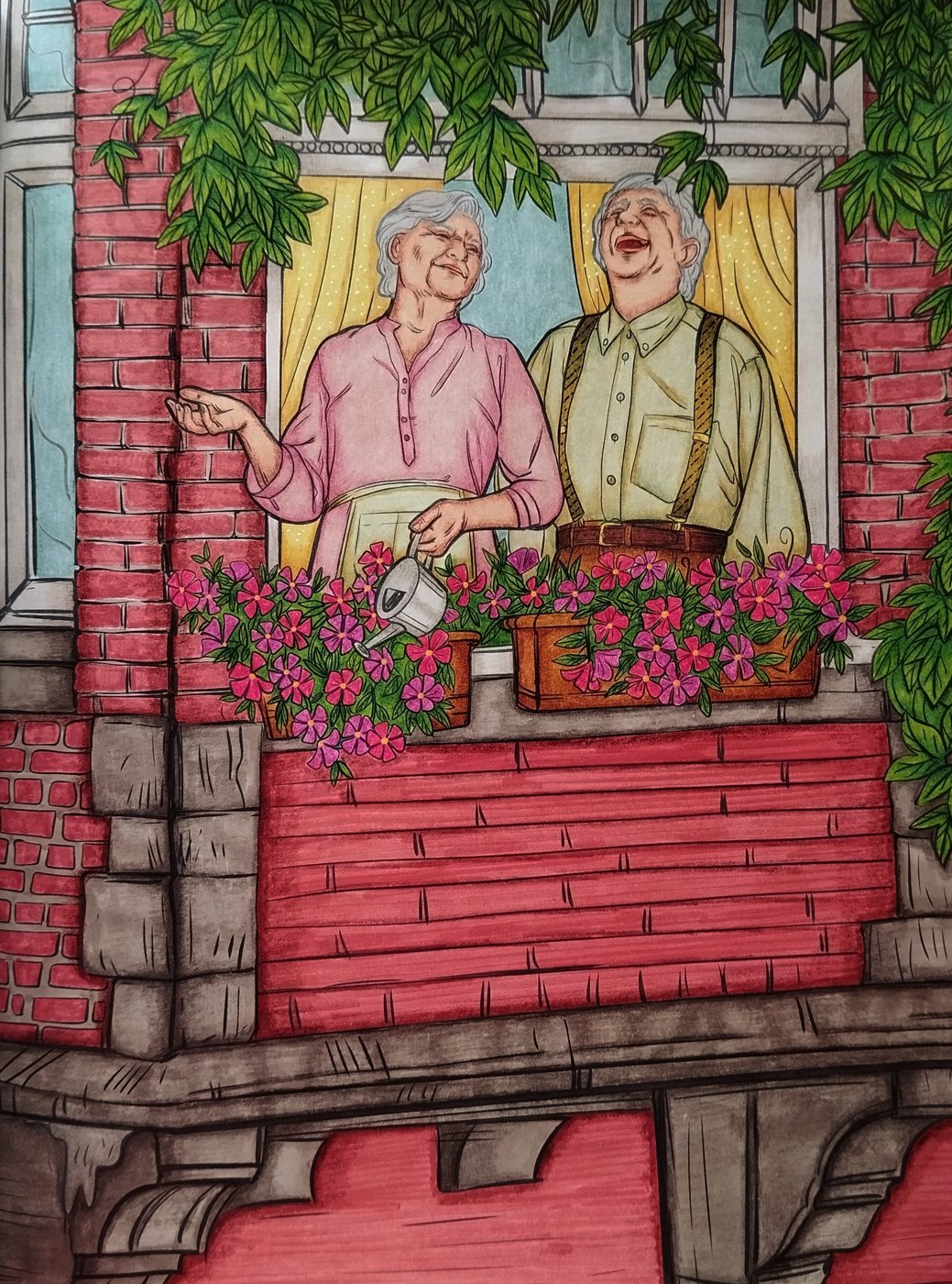 Работа от Daria_colloring_hobby