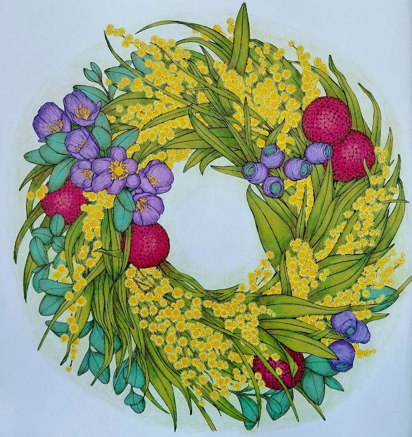 Работа от Daria_colloring_hobby