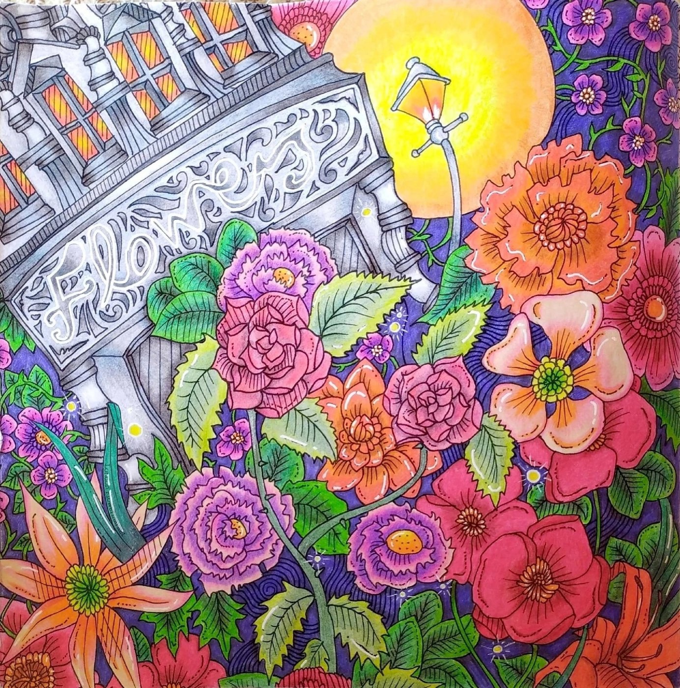 Работа от Daria_colloring_hobby