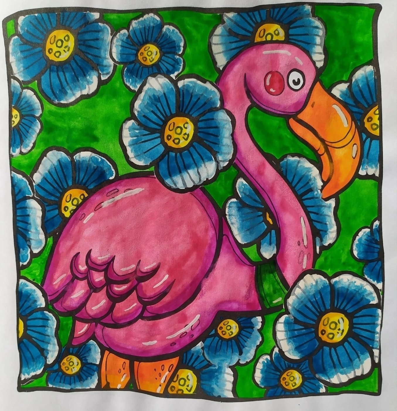 Работа от Daria_coloring_hobby