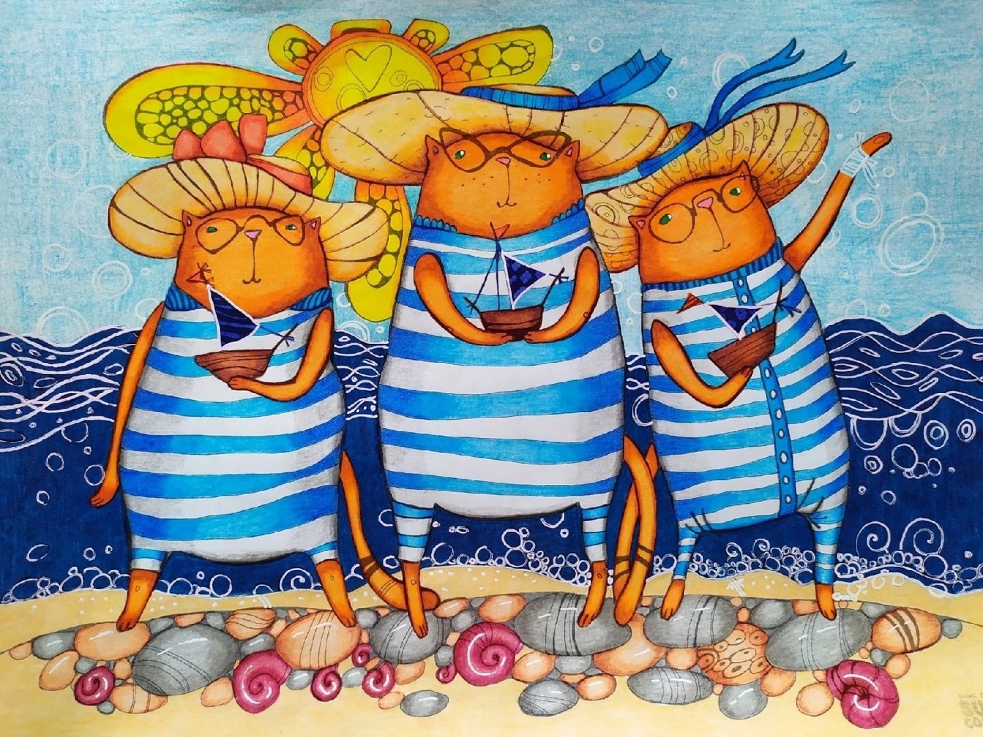 Работа от Daria_colloring_hobby