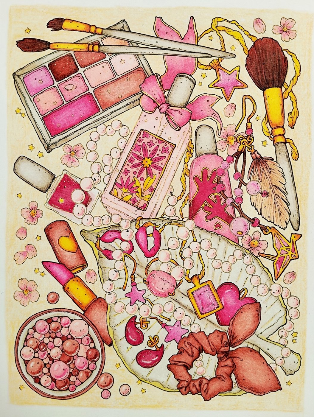 Работа от Daria_colloring_hobby