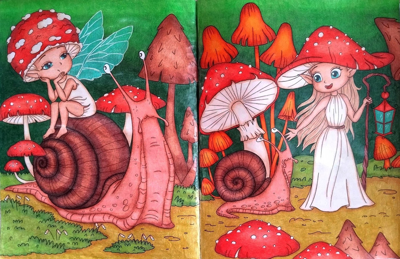 Работа от Daria_colloring_hobby