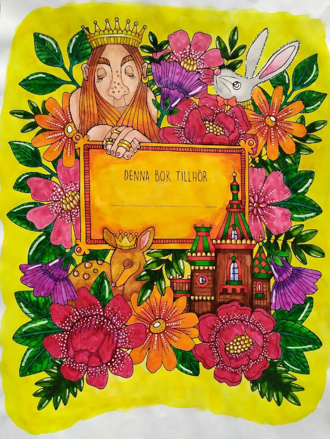 Работа от Daria_colloring_hobby