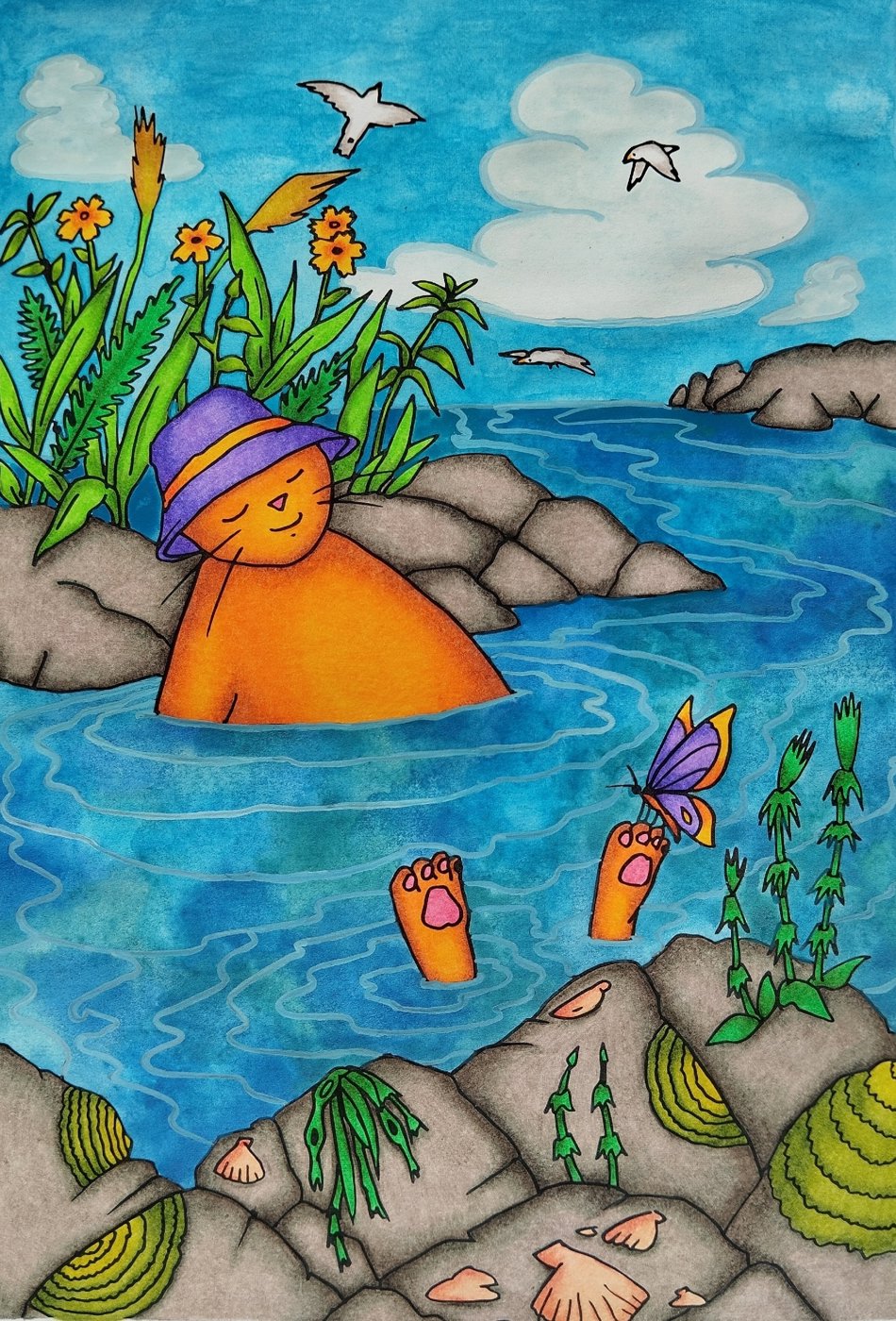Работа от Daria_coloring_hobby