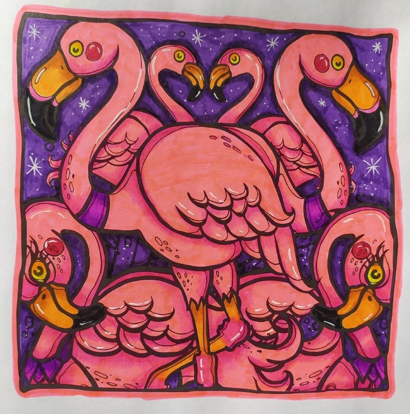 Работа от Daria_coloring_hobby