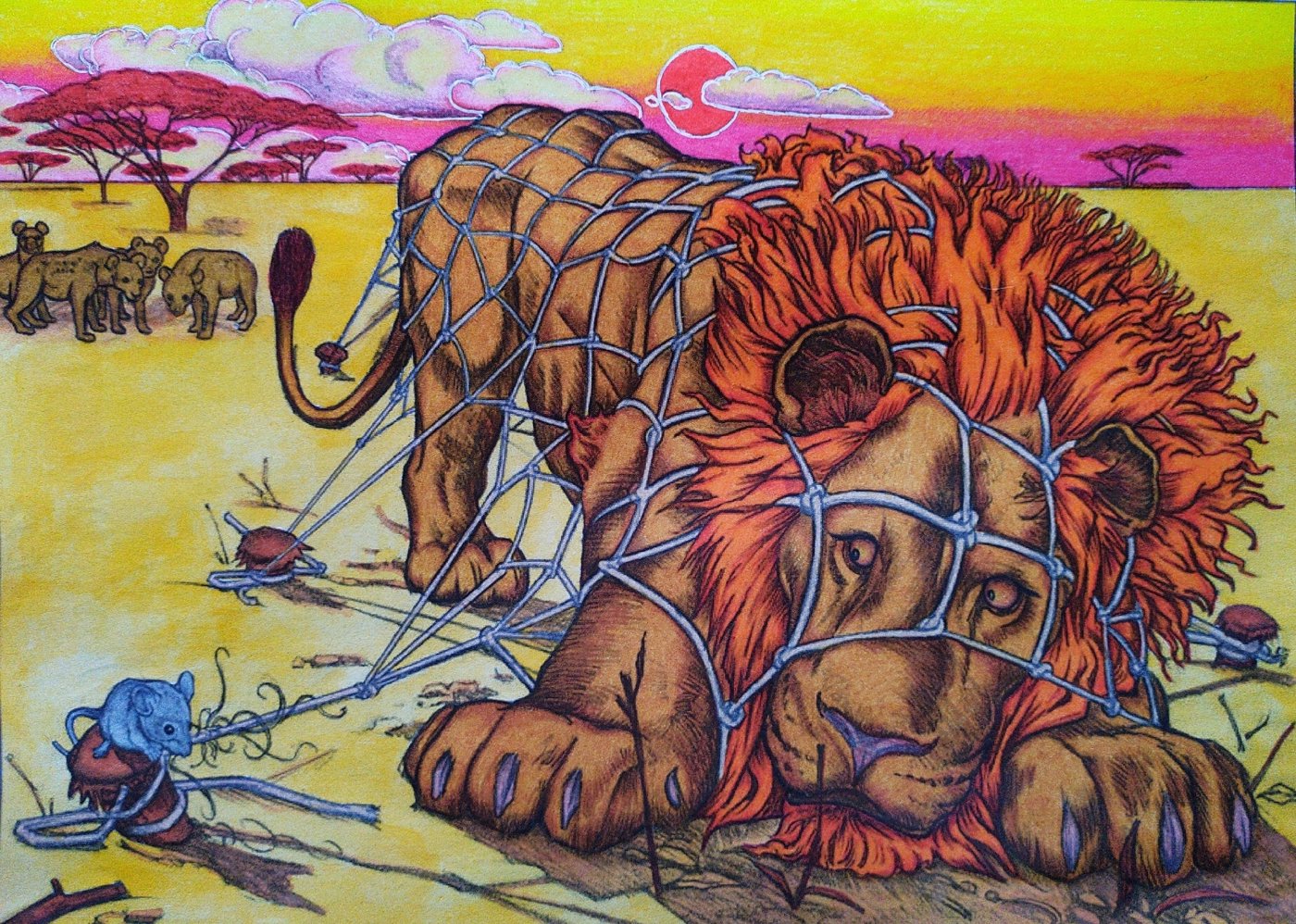 Работа от Daria_colloring_hobby