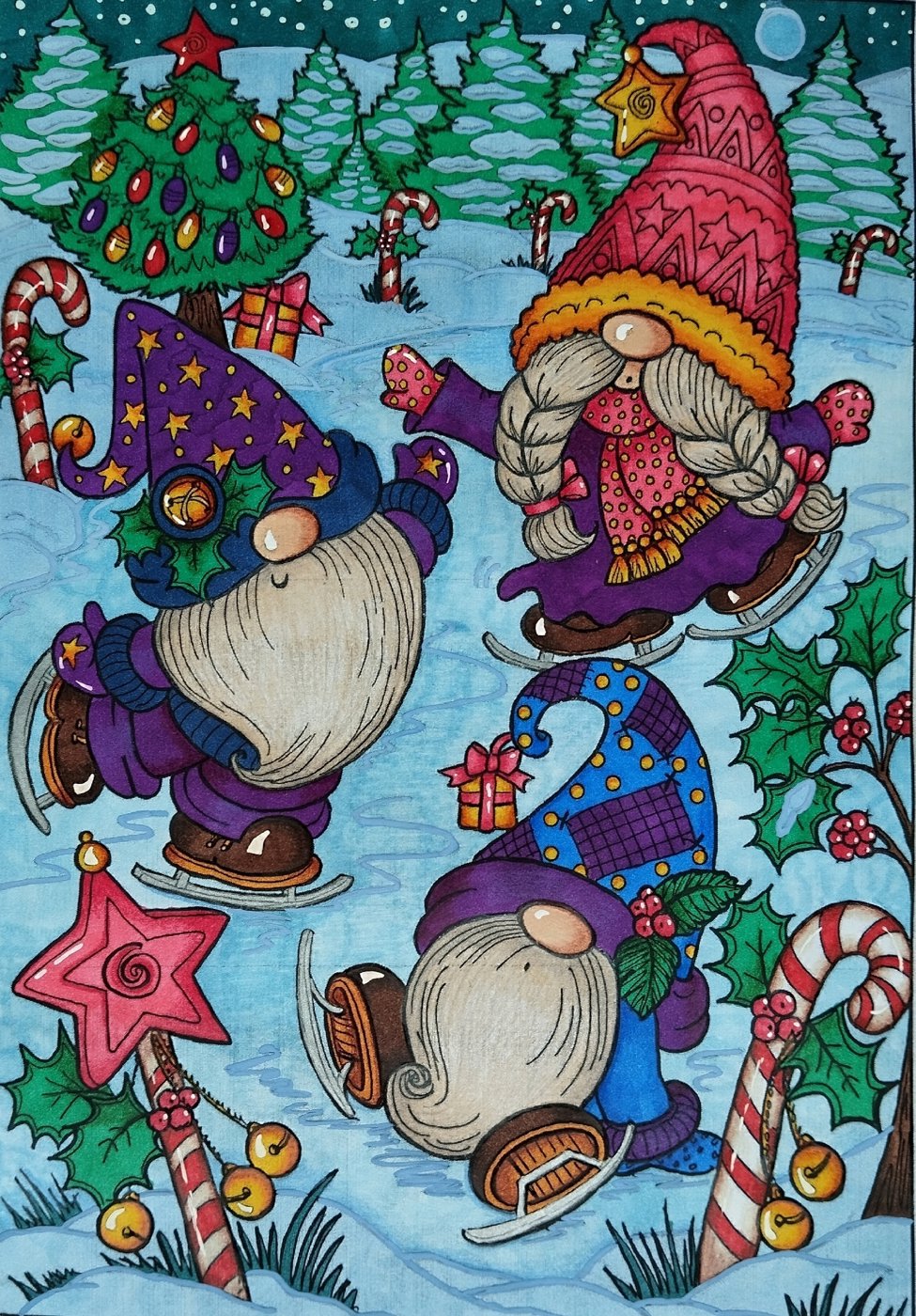 Работа от Daria_colloring_hobby