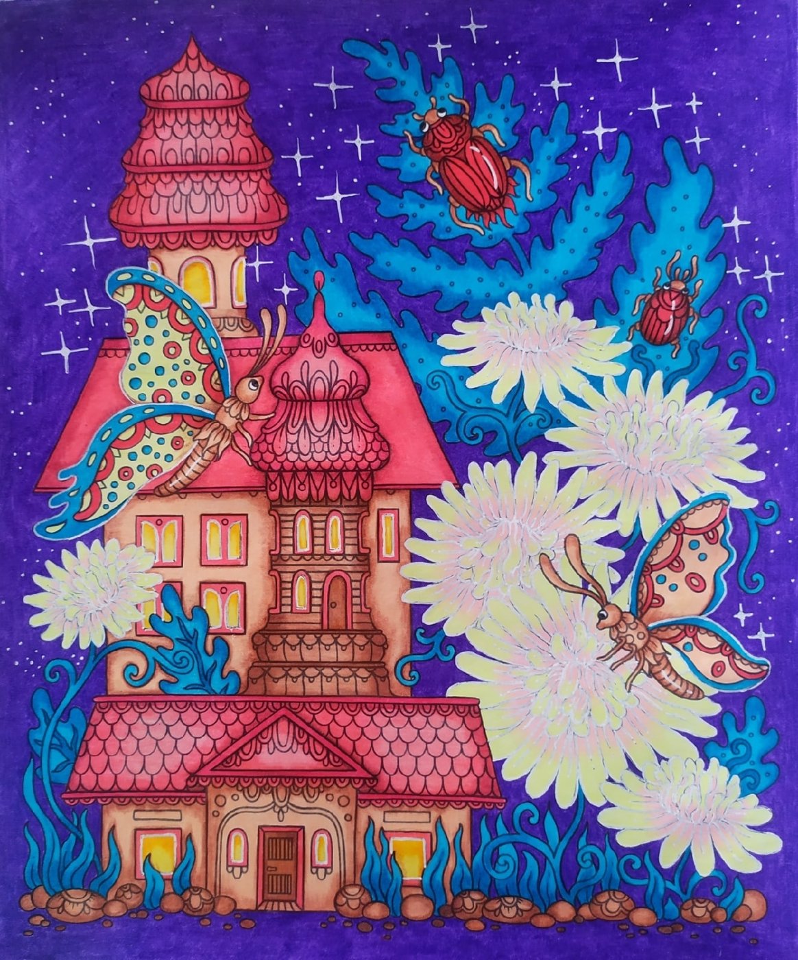Работа от Daria_coloring_hobby
