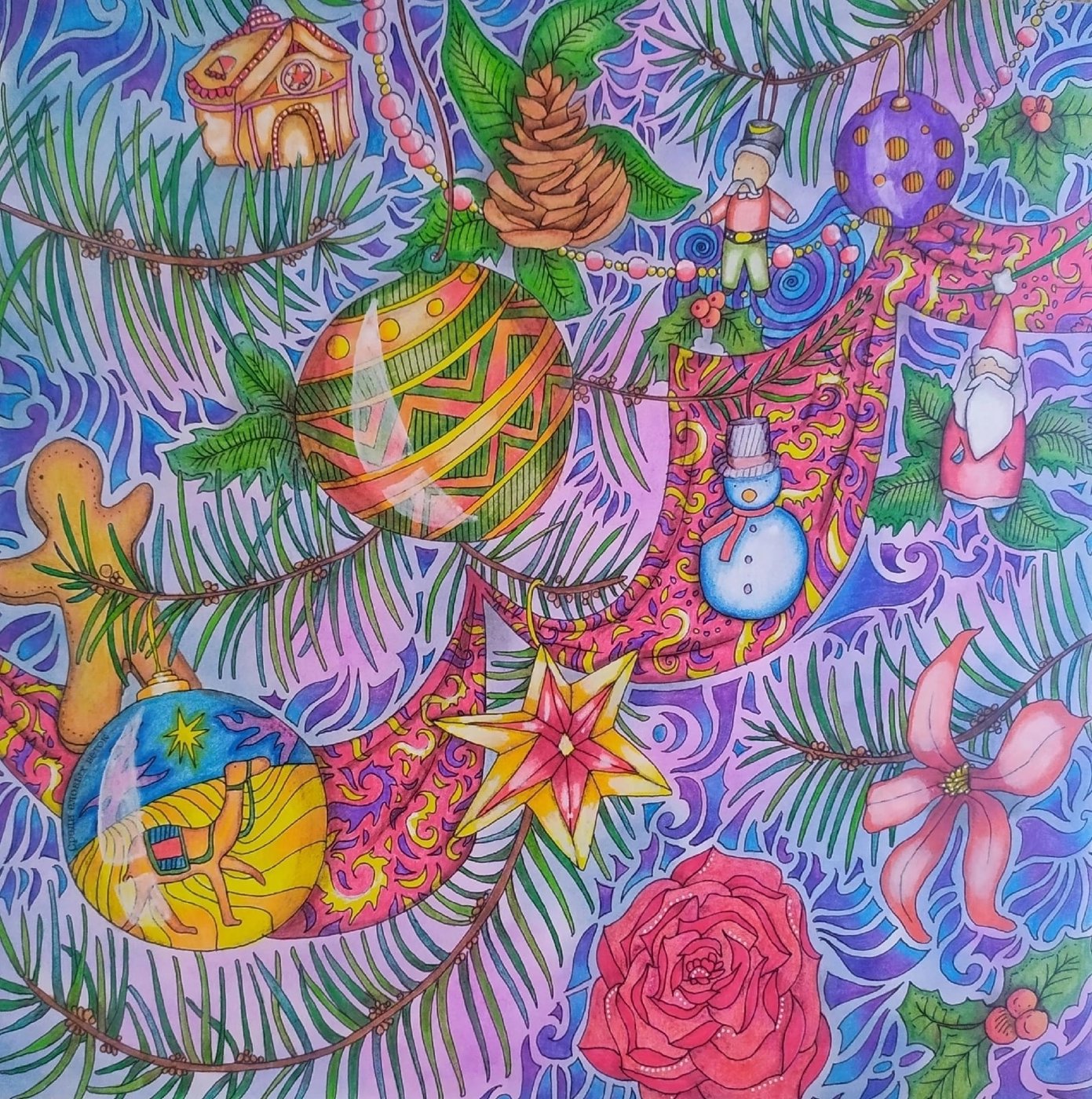 Работа от Daria_colloring_hobby