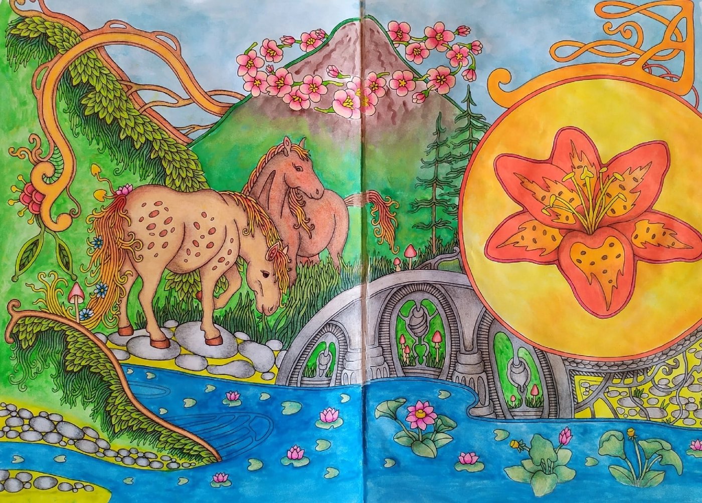 Работа от Daria_colloring_hobby