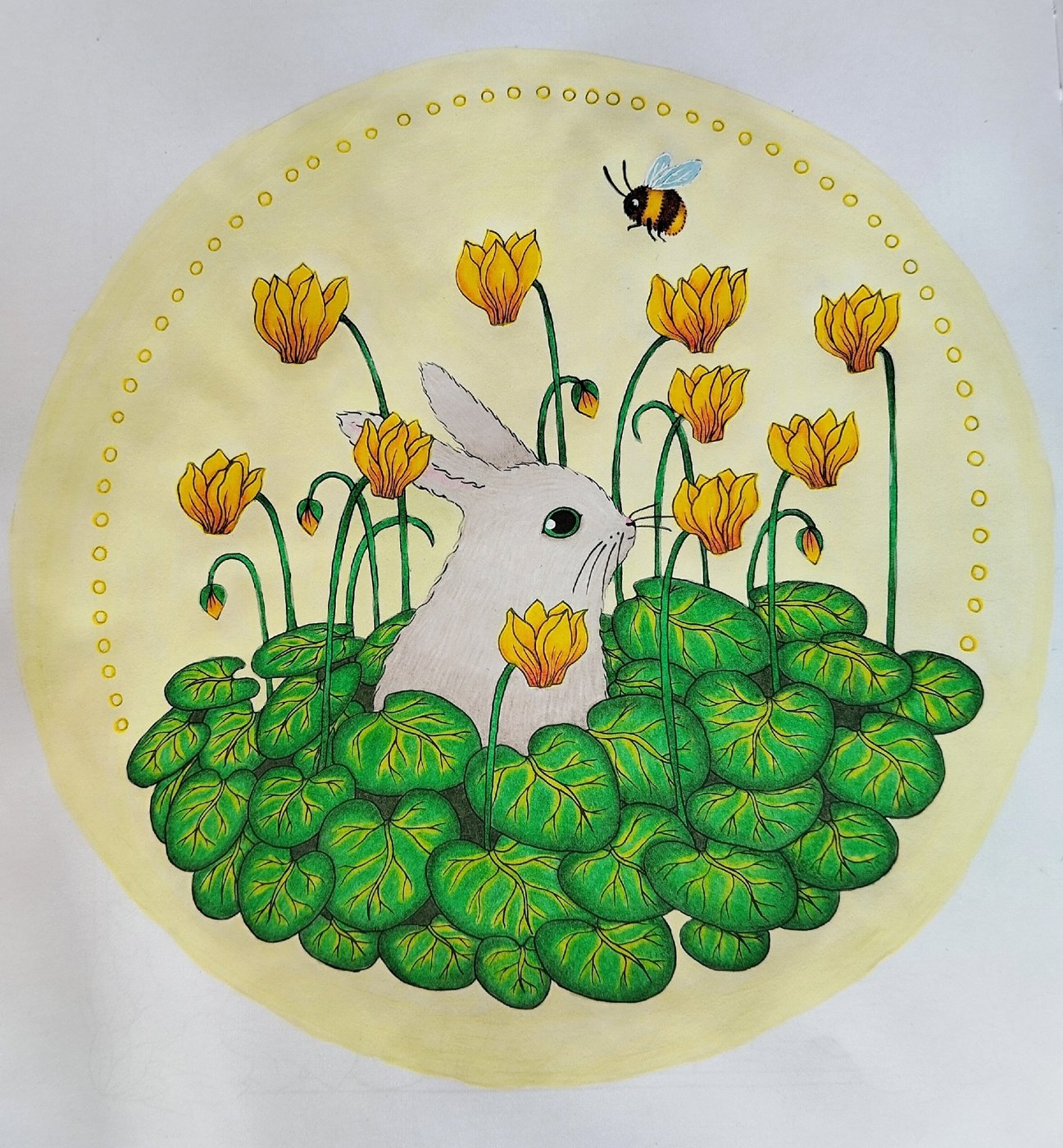Работа от Daria_coloring_hobby