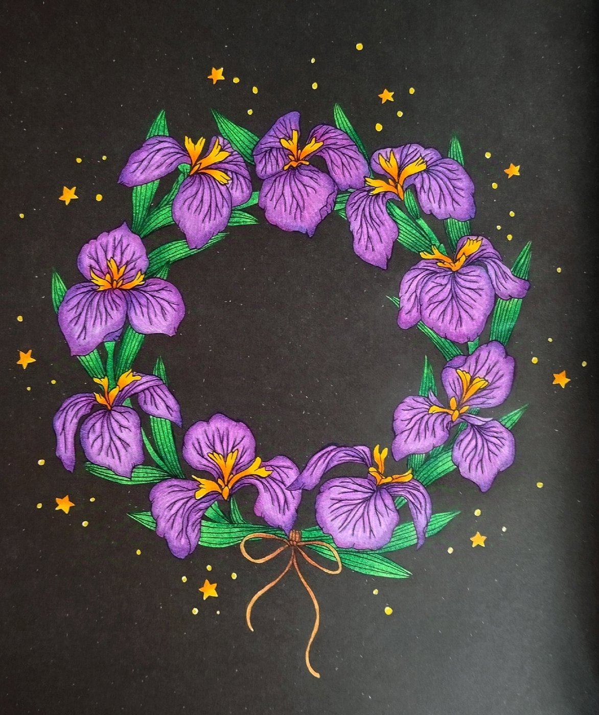 Работа от Daria_coloring_hobby