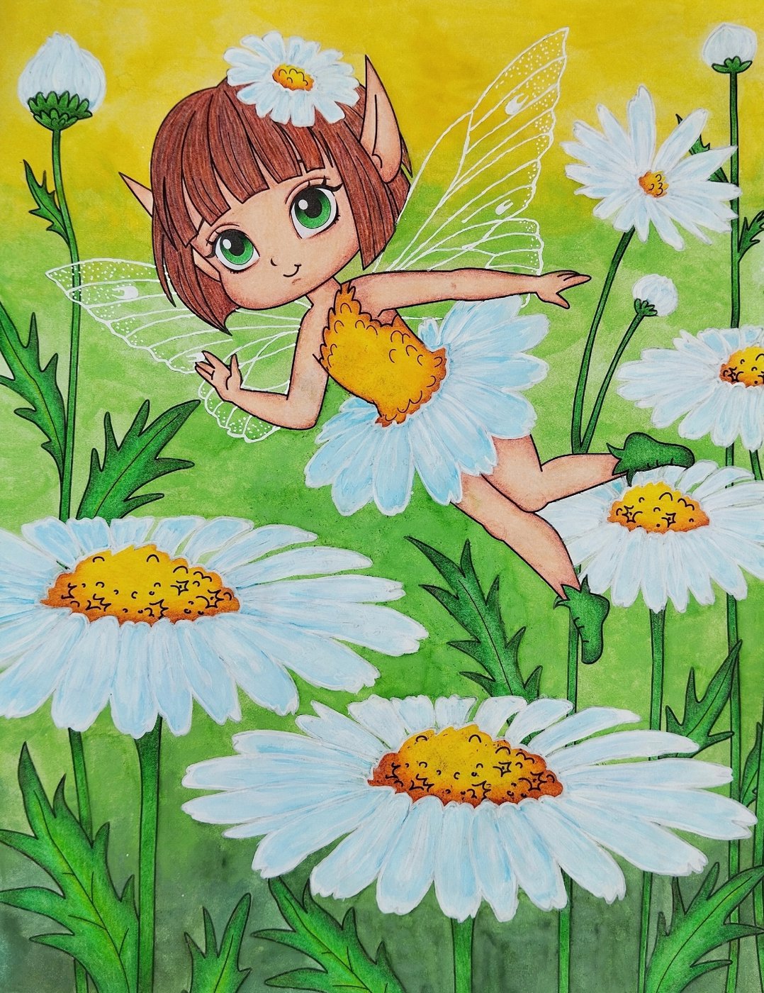 Работа от Daria_colloring_hobby