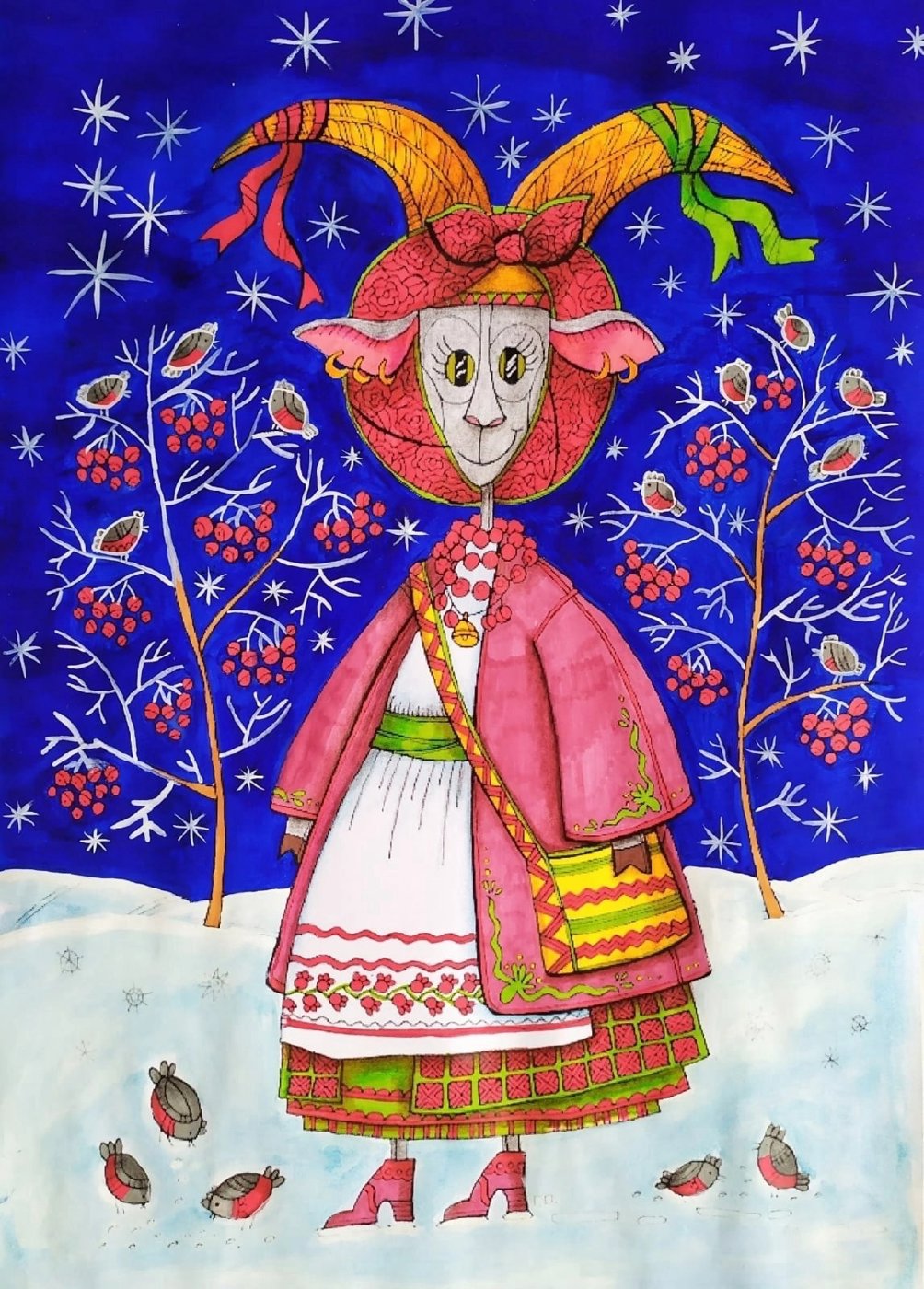 Работа от Daria_colloring_hobby