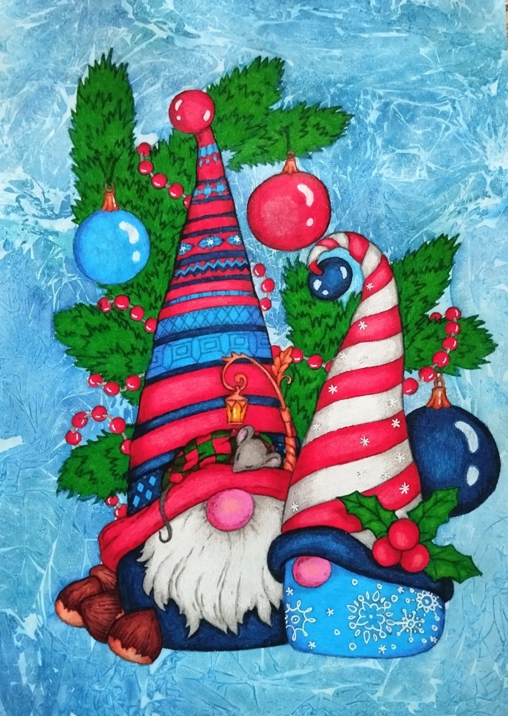 Работа от Daria_colloring_hobby