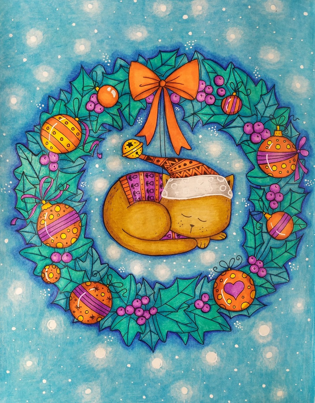 Работа от Daria_coloring_hobby