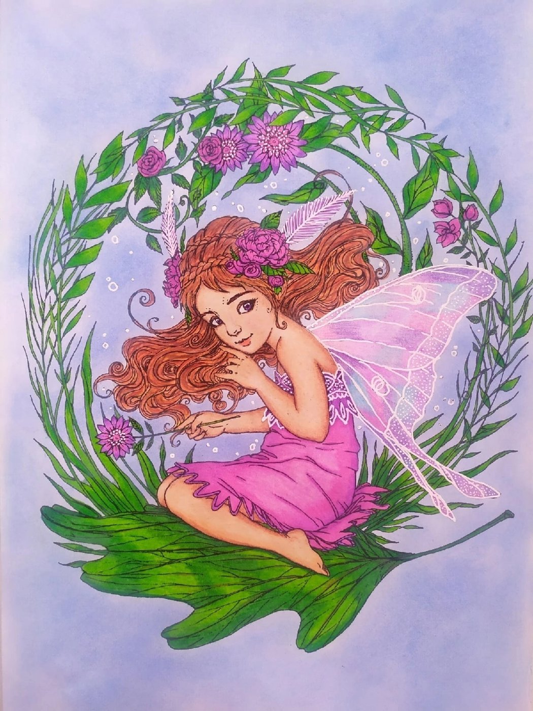 Работа от Daria_colloring_hobby