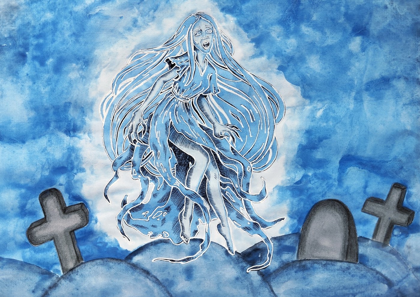 Работа от Daria_colloring_hobby