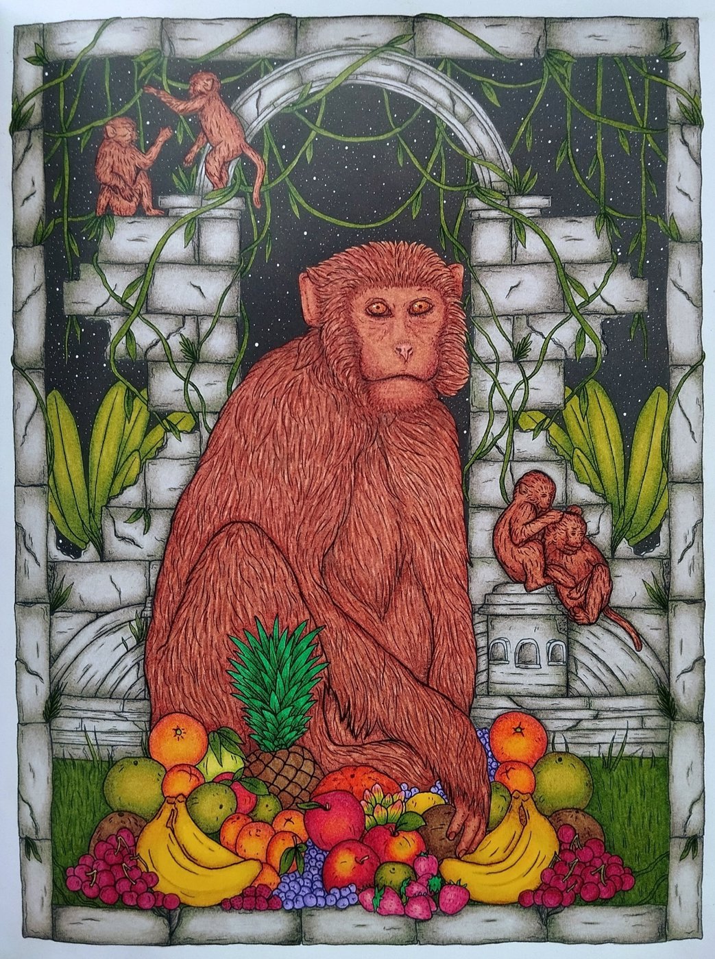 Работа от Daria_colloring_hobby