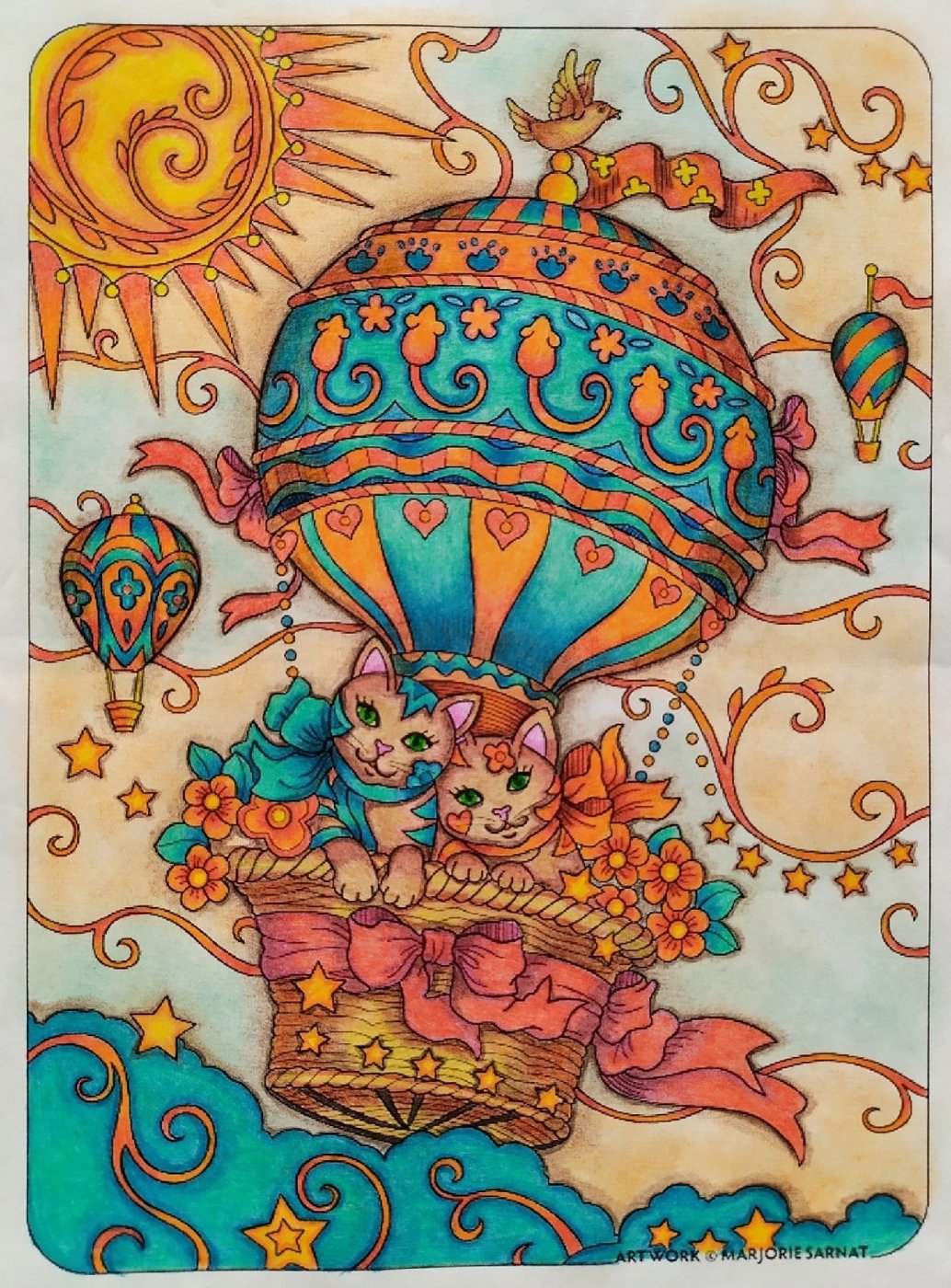 Работа от Daria_colloring_hobby