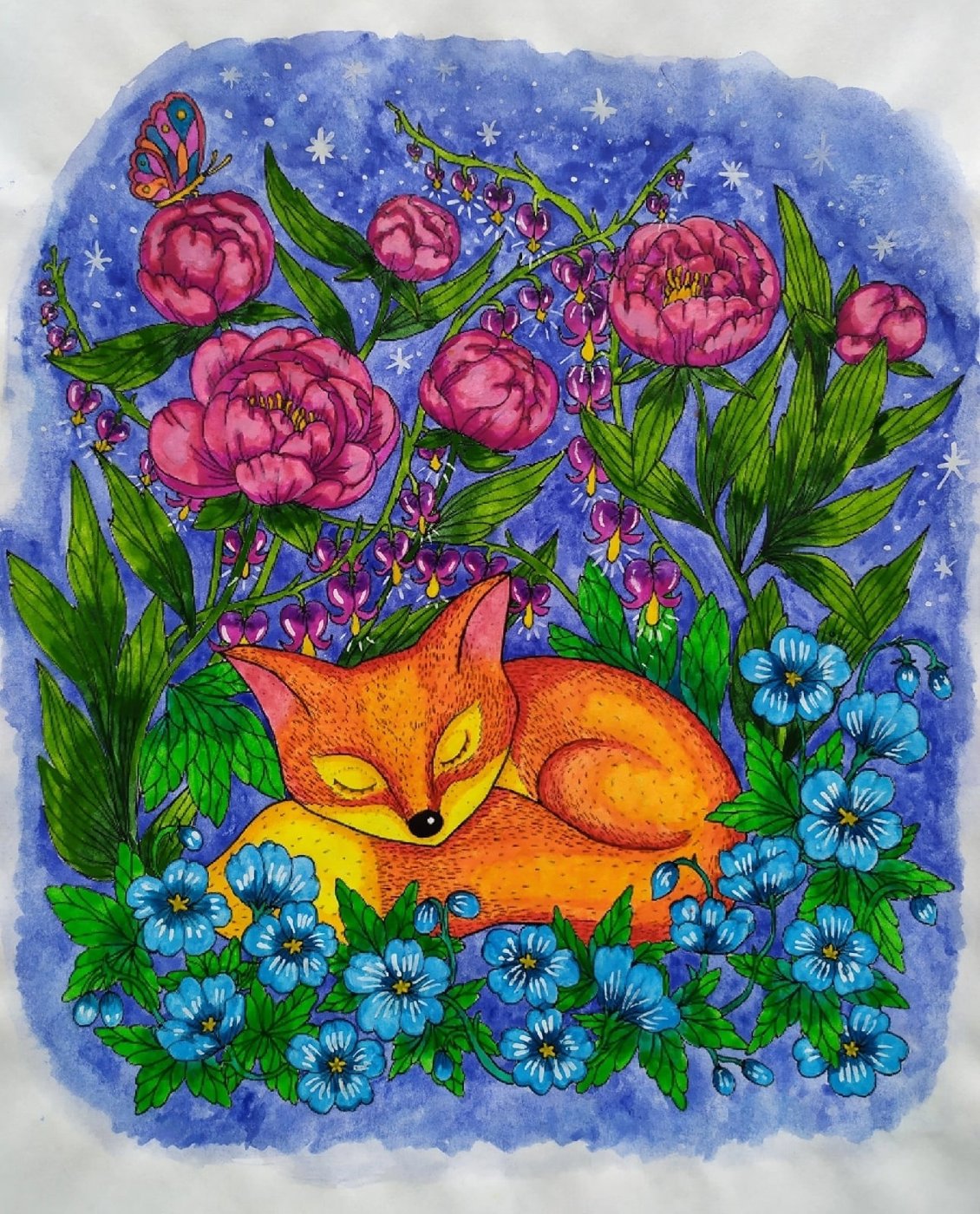 Работа от Daria_colloring_hobby