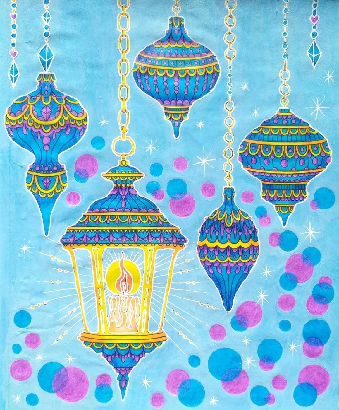 Работа от Daria_coloring_hobby