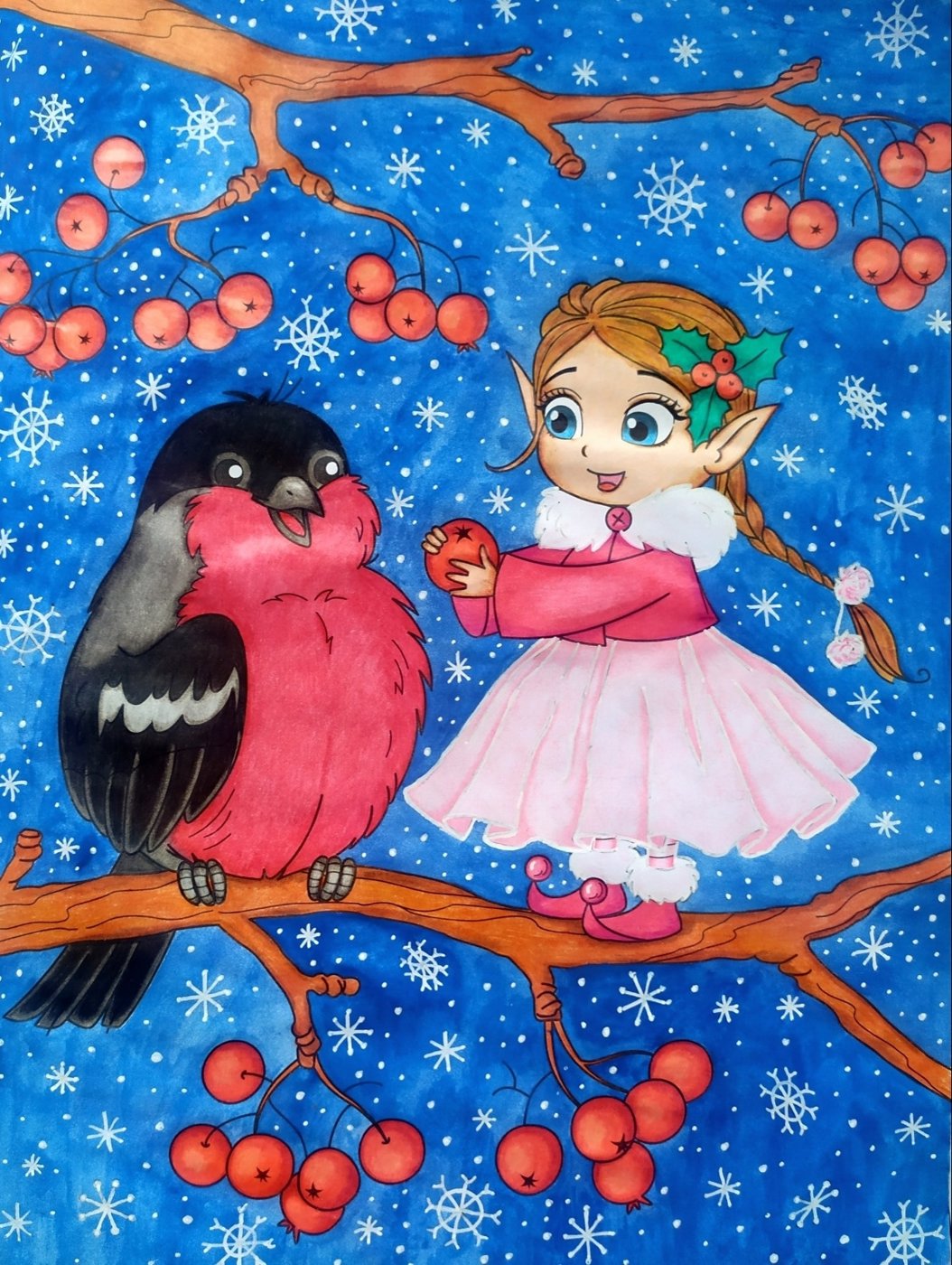 Работа от Daria_colloring_hobby