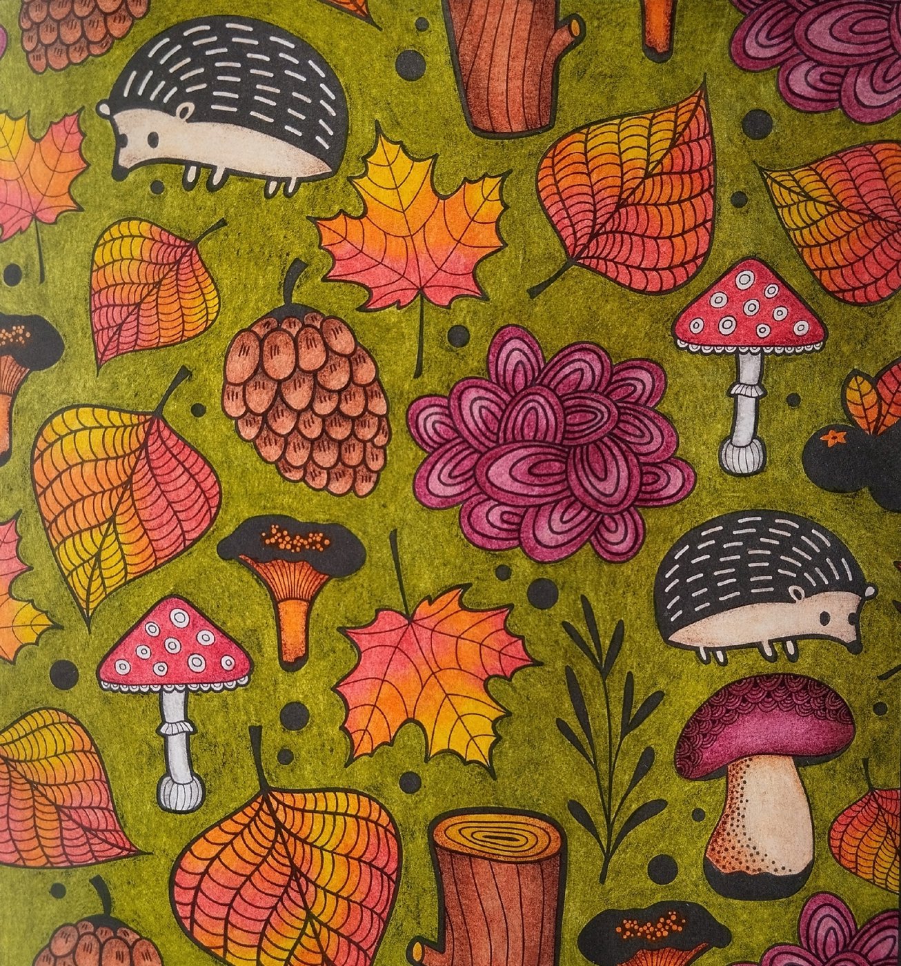 Работа от Daria_coloring_hobby
