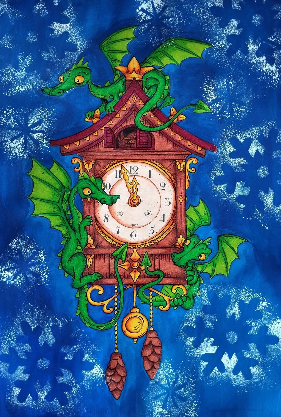 Работа от Daria_colloring_hobby