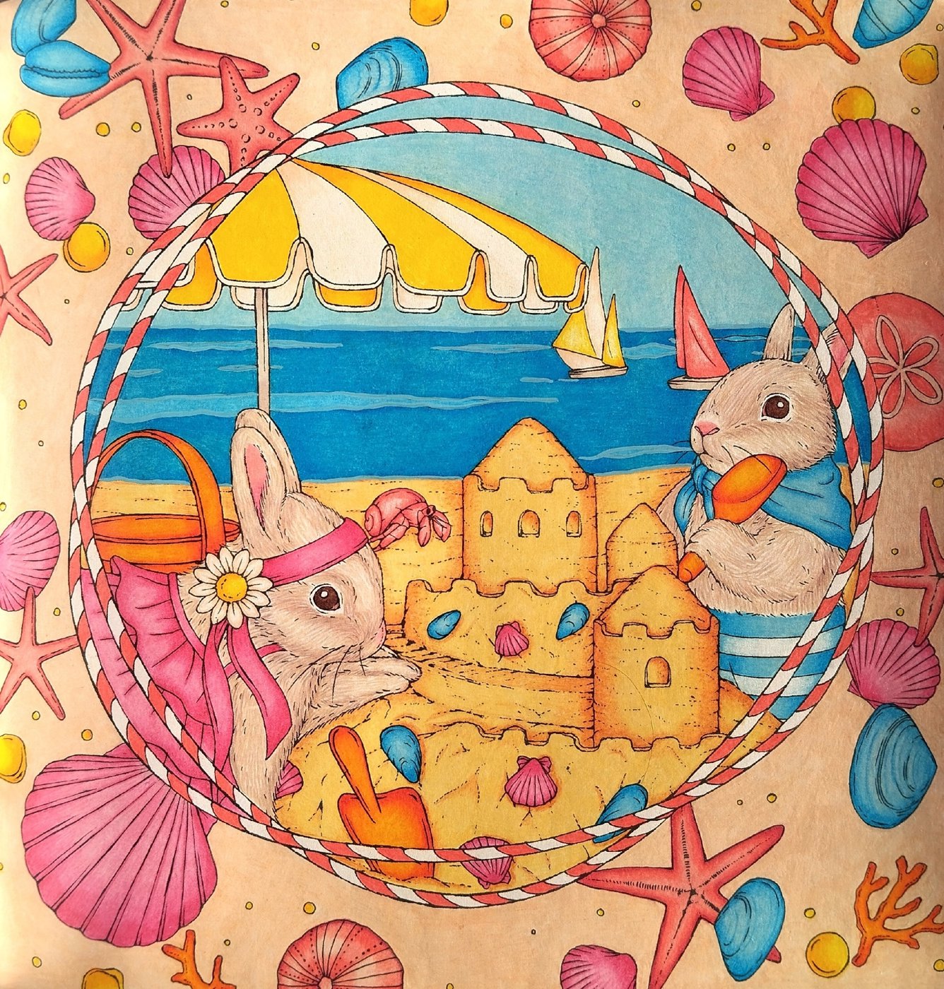 Работа от Daria_colloring_hobby