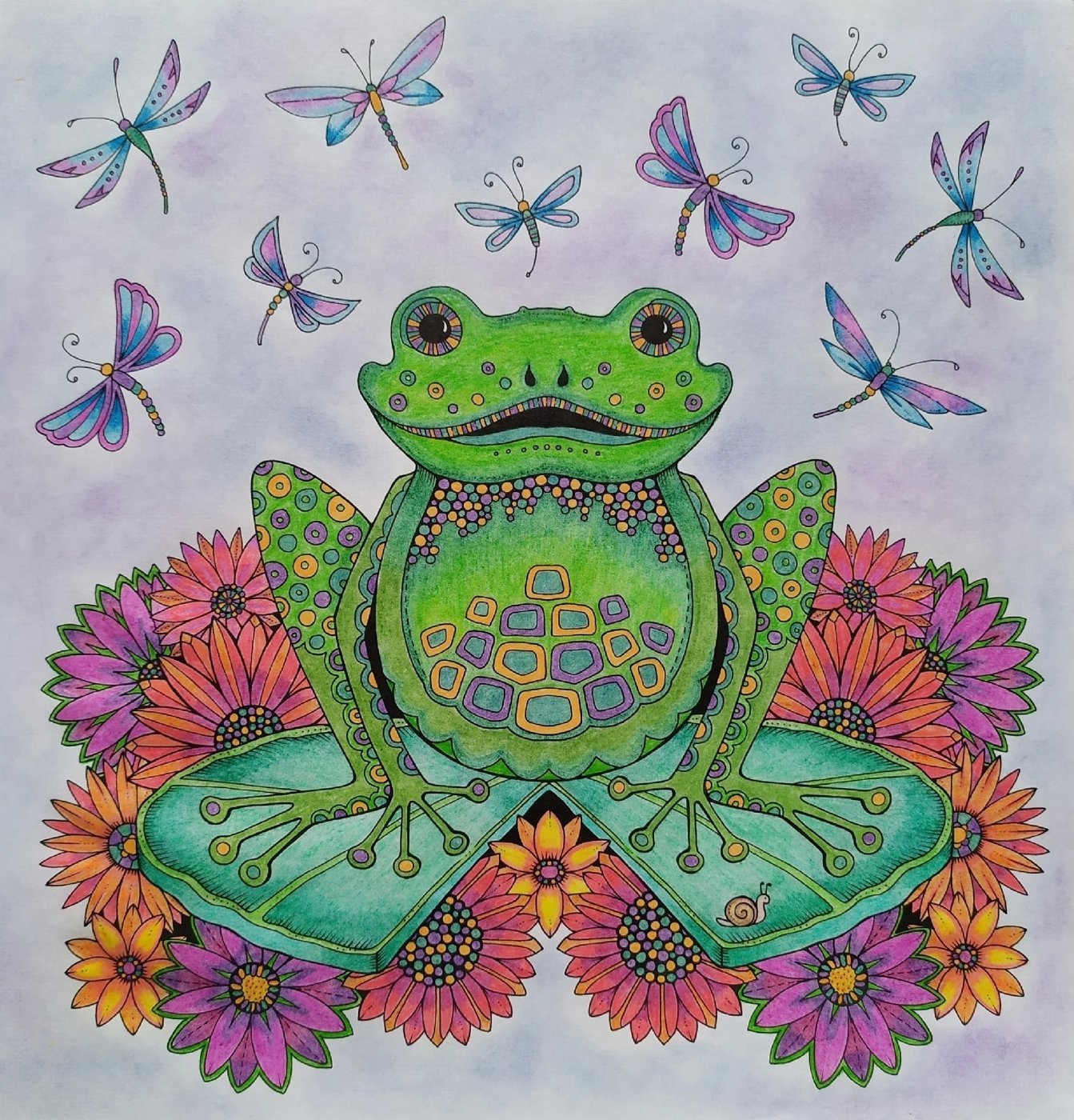 Работа от Daria_colloring_hobby