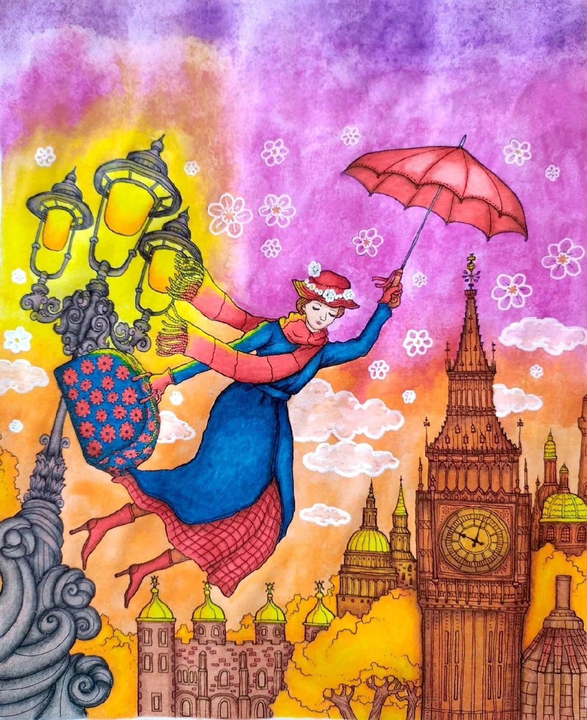 Работа от Daria_colloring_hobby