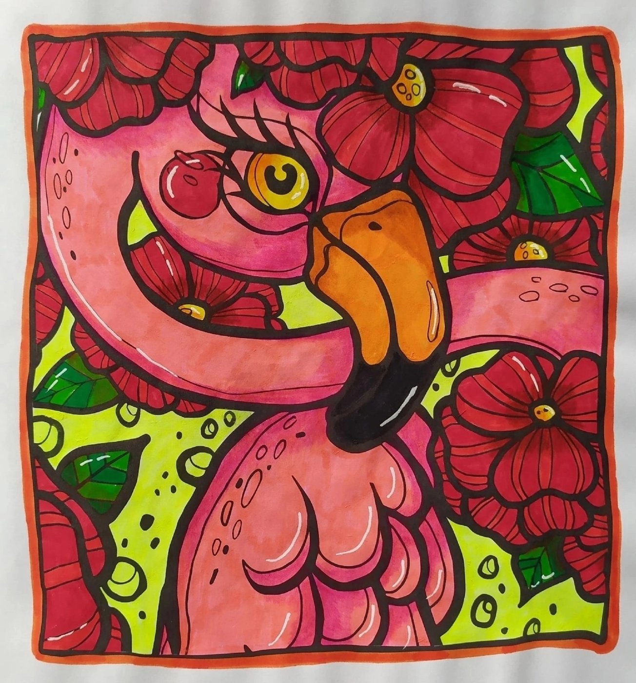 Работа от Daria_coloring_hobby