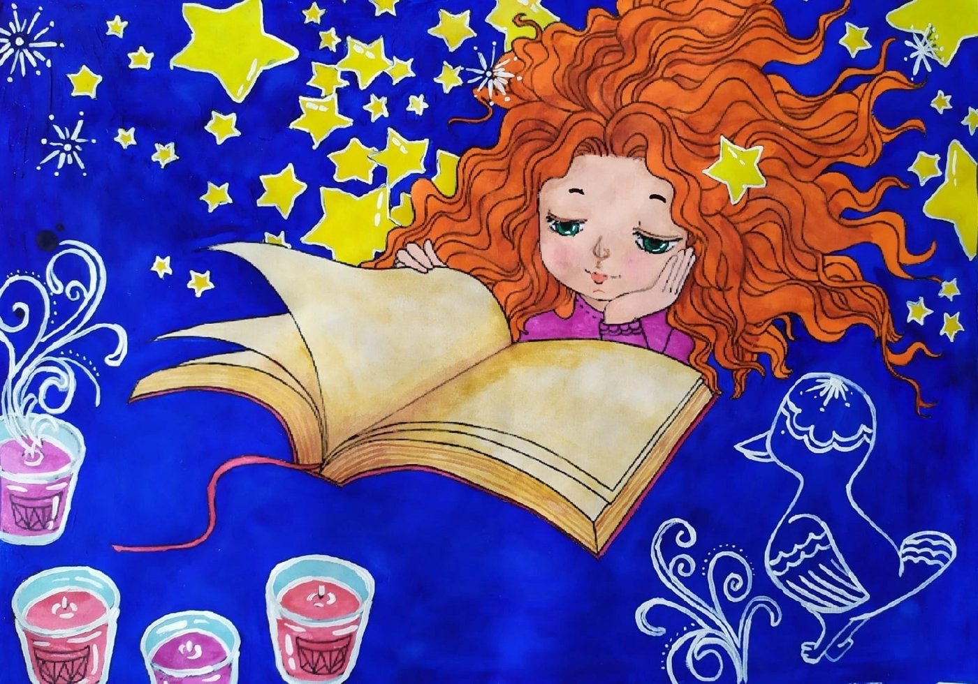 Работа от Daria_colloring_hobby