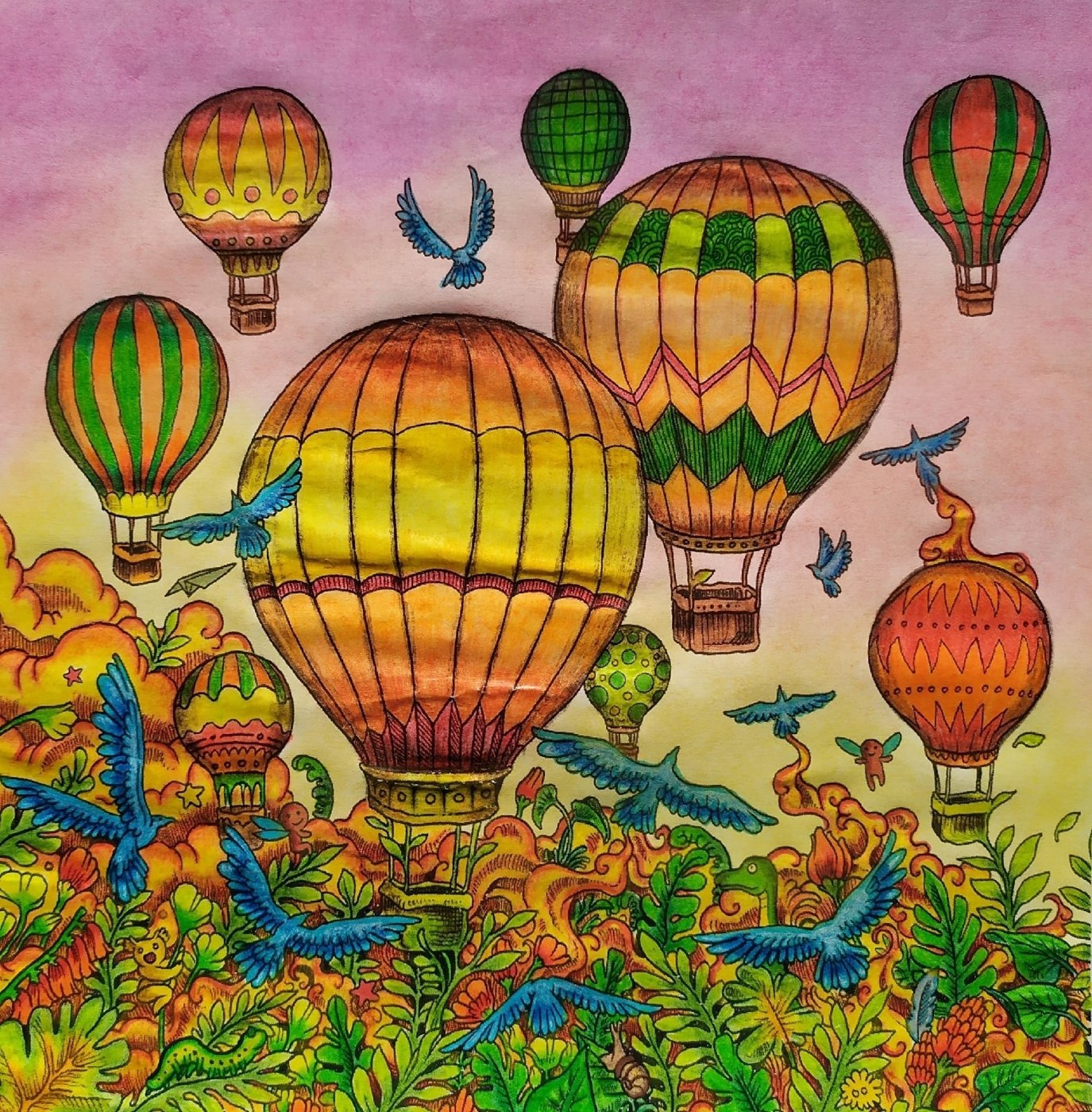 Работа от Daria_colloring_hobby