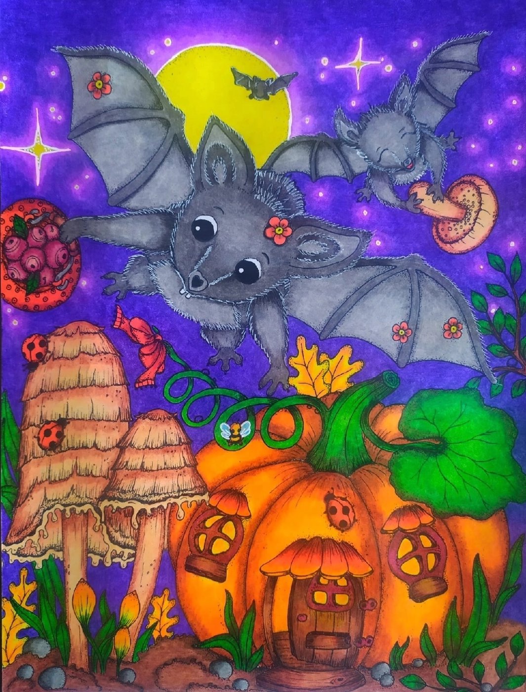 Работа от Daria_colloring_hobby